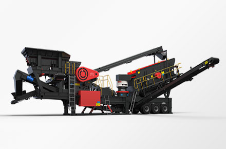 MTF Wheel Type Mobile Crushing And Screening Plant