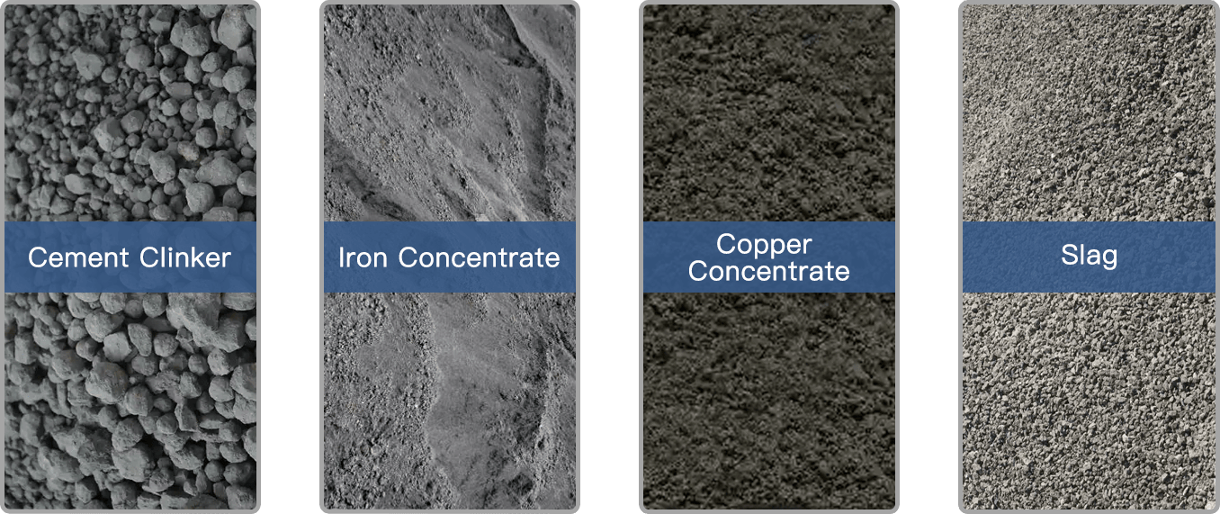 Ore Rotary Dryer materials
